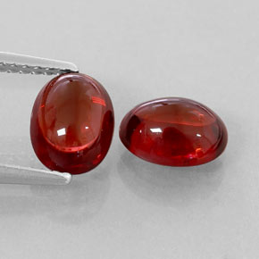  ct natürliche tiefrot Almandin-Granat-Edelsteine, Transparent, Transparent / Lichtdurchlässig