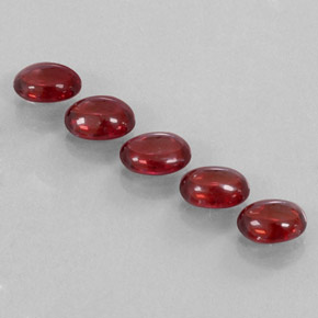  ct natürliche roter Almandin-Granat-Edelsteine, Transparent, Transparent / Lichtdurchlässig