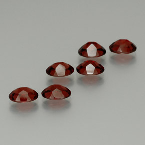  ct natürliche tiefrot Almandin-Granat-Edelsteine, Oval Schliff, VS