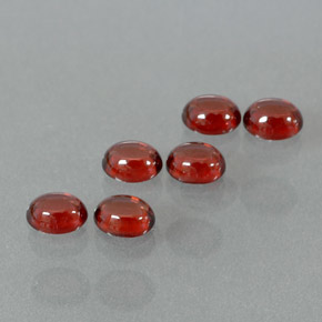  ct natürliche Rot Almandin-Granat-Edelsteine, Oval Schliff, Transparent