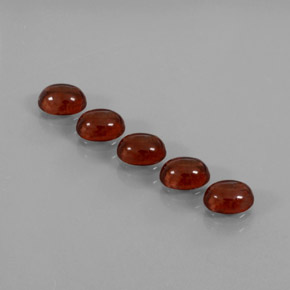  ct natürliche Rot Almandin-Granat-Edelsteine, Oval Schliff, Transparent