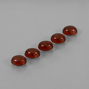  ct natürliche Rot Almandin-Granat-Edelsteine, Oval Schliff, Transparent