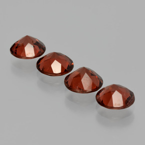  ct natürliche Rot Almandin-Granat-Edelsteine, Rund Schliff, VS