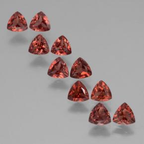 2,83 ct natürliche roter Almandin-Granat-Edelsteine, Trillion, VS