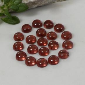 3.75 ct natürliche Sangria Rot Almandin-Granat-Edelsteine, Rund Schliff, Transparent