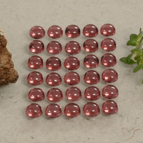 5.38ctw Natürlicher tiefrot Almandin-Granat, Runden, Transparent