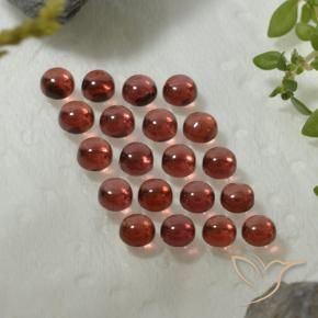 3.99 ct natürliche Weinrot Almandin-Granat-Edelsteine, Runden, Transparent