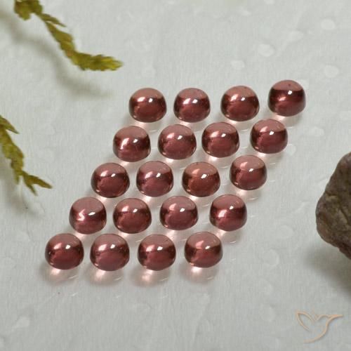 4.10 ct natürliche Weinrot Almandin-Granat-Edelsteine, Runden, Transparent