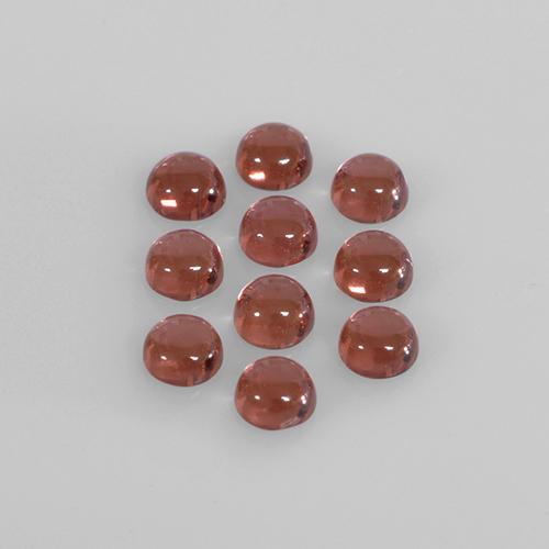 1,85 ct natürliche roter Almandin-Granat-Edelsteine, Rundschliff, Transparent