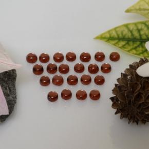 4.46 ct natürliche Johannisbeere Rot Almandin-Granat-Edelsteine, Rund Schliff, Transparent