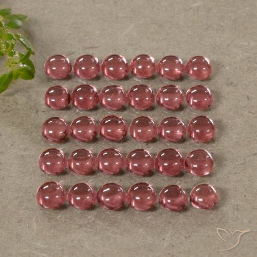 5.33ctw Natürlicher tiefrot Almandin-Granat, Runden, Transparent