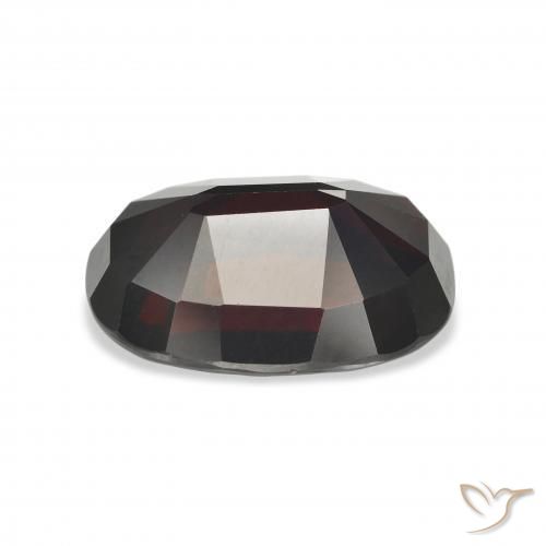 9,17 ctw natürlicher Schwärzlich Rot Almandin-Granat, Oval, VVS-VS