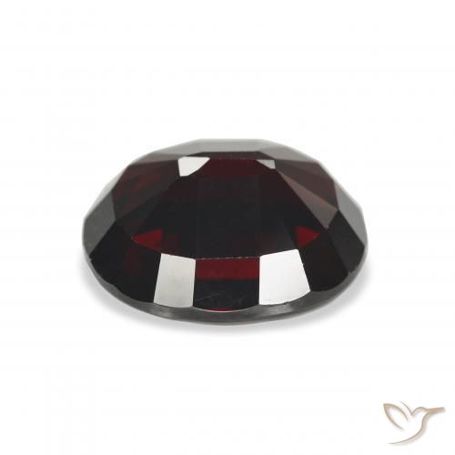 9,17 ctw natürlicher Schwärzlich Rot Almandin-Granat, Oval, VS