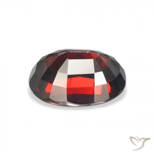 9,17 ctw natürlicher dunkelrot Almandin-Granat, Oval, VVS-VS