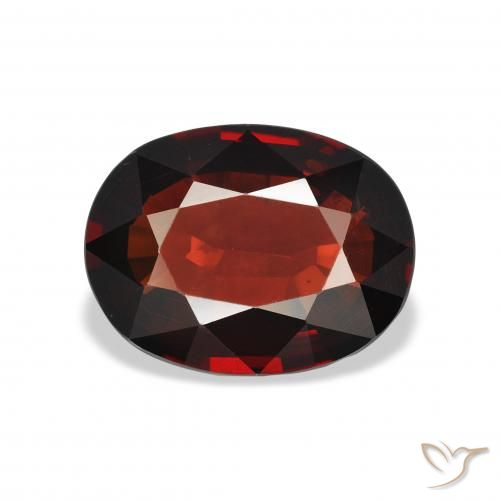 3.63ct Natürlicher tiefrot Almandin-Granat, Oval, VS