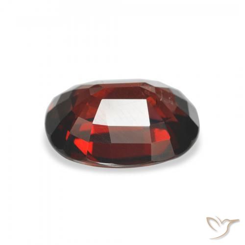 9,17 ctw natürlicher tiefrot Almandin-Granat, Oval, VS