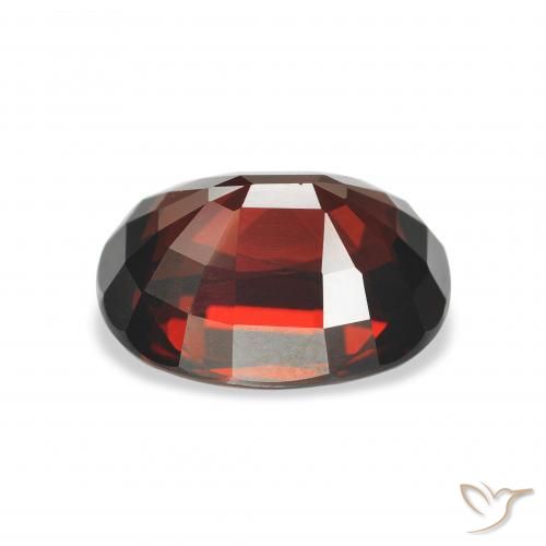 9,17 ctw natürlicher dunkelrot Almandin-Granat, Oval, VVS