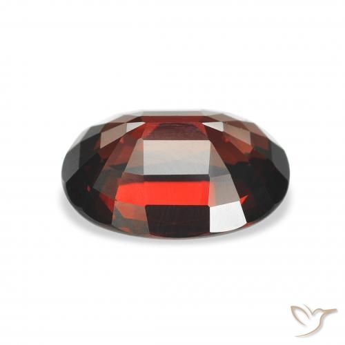 9,17 ctw natürlicher dunkelrot Almandin-Granat, Oval, VVS