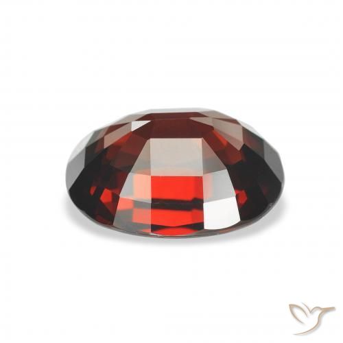 9,17 ctw natürlicher tiefrot Almandin-Granat, Oval, VVS