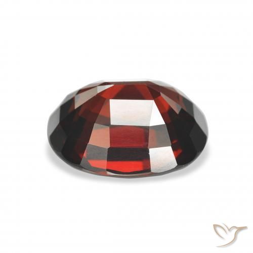 9,17 ctw natürlicher tiefrot Almandin-Granat, Oval, VVS