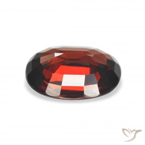 9,17 ctw natürlicher tiefrot Almandin-Granat, Oval, VVS
