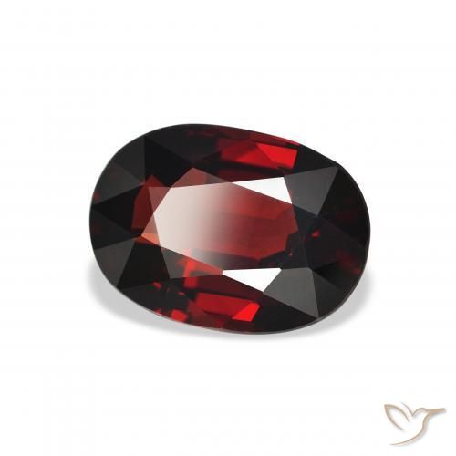 9,17 ctw natürlicher tiefrot Almandin-Granat, Oval, VVS