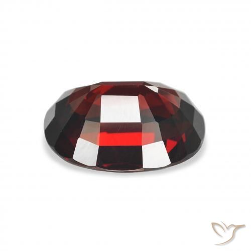 9,17 ctw natürlicher tiefrot Almandin-Granat, Oval, VVS