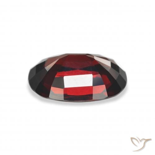 9,17 ctw natürlicher dunkelrot Almandin-Granat, Oval, VVS-VS