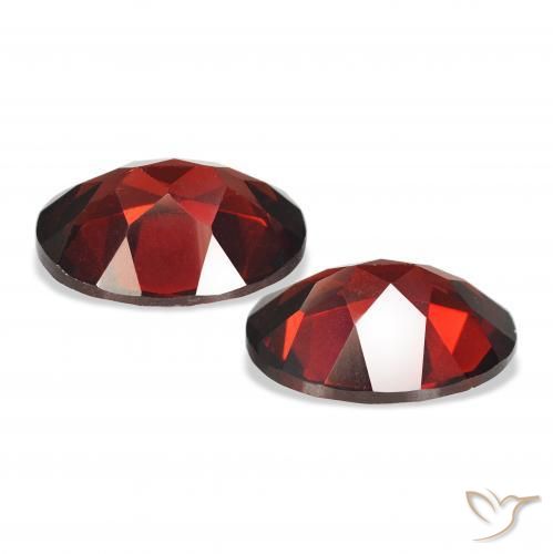 4.28 ct natürliche Tiefes Blutrot Almandin-Granat-Edelsteine, Oval, VS