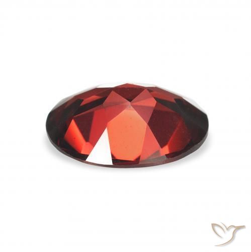 9,17 ctw natürlicher tiefrot Almandin-Granat, Oval, VVS-VS