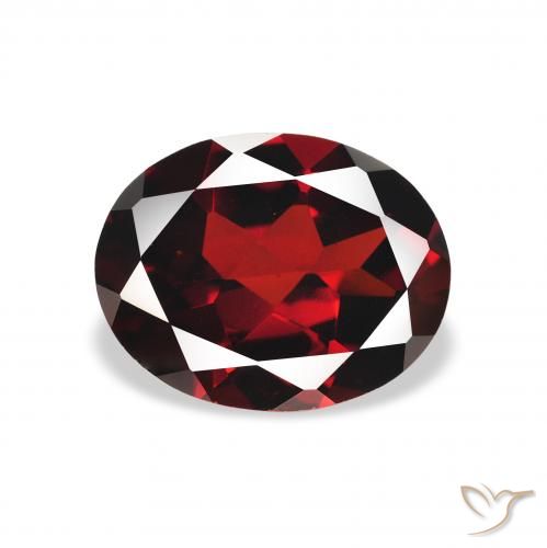 2.24ct Natürlicher tiefrot Almandin-Granat, Oval, VS