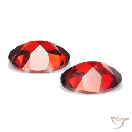 4.58 ct natürliche tiefrot Almandin-Granat-Edelsteine, Oval, VS