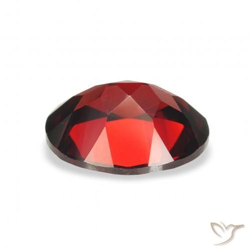 9,17 ctw natürlicher tiefrot Almandin-Granat, Oval, VVS-VS