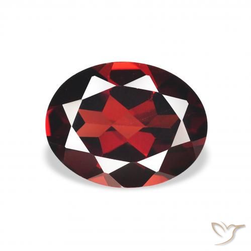 1.98ct Natürlicher Tiefes Blutrot Almandin-Granat, Oval, VS