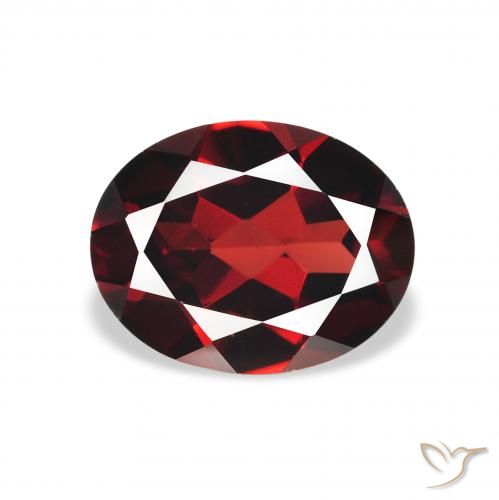 2.15ct Natürlicher tiefrot Almandin-Granat, Oval, VS