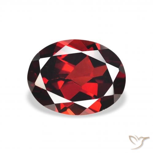 1.94ct Natürlicher dunkelrot Almandin-Granat, Oval, VS