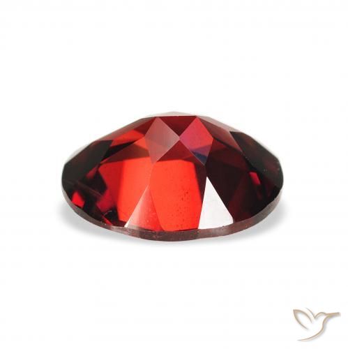 9,17 ctw natürlicher tiefrot Almandin-Granat, Oval, VVS-VS