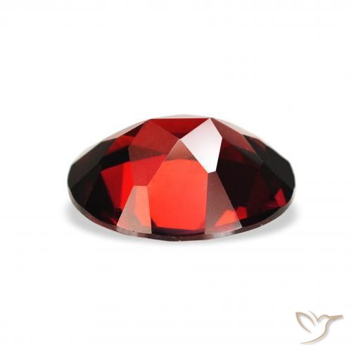 9,17 ctw natürlicher dunkelrot Almandin-Granat, Oval, VVS-VS