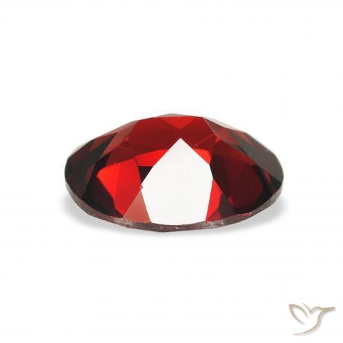 9,17 ctw natürlicher Tiefes Blutrot Almandin-Granat, Oval, VS