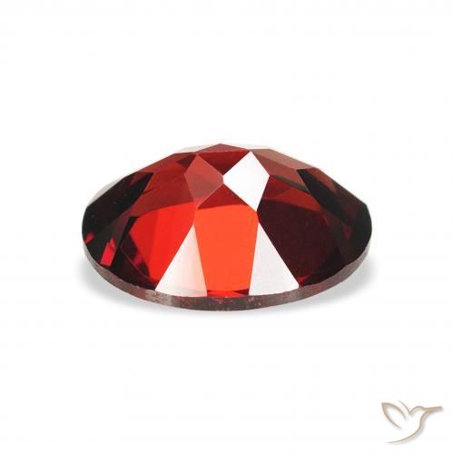 9,17 ctw natürlicher tiefrot Almandin-Granat, Oval, VVS-VS