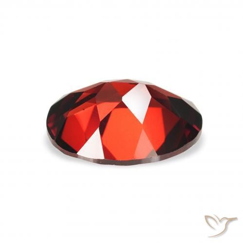 9,17 ctw natürlicher tiefrot Almandin-Granat, Oval, VVS-VS