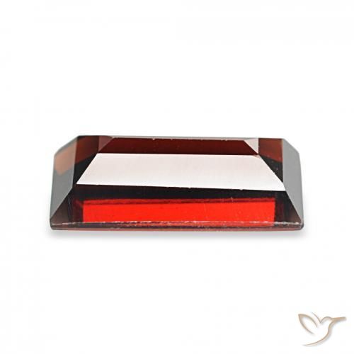 9,17 ctw natürlicher tiefrot Almandin-Granat, Baguette, VVS