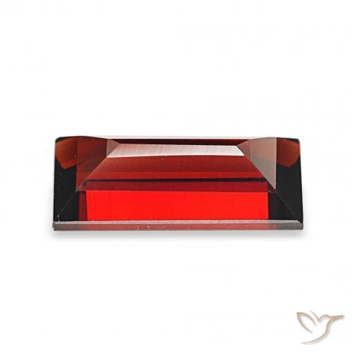 9,17 ctw natürlicher tiefrot Almandin-Granat, Baguette, VVS