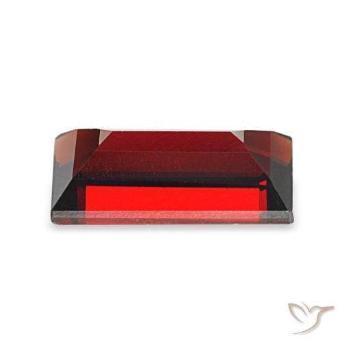 9,17 ctw natürlicher tiefrot Almandin-Granat, Baguette, VVS
