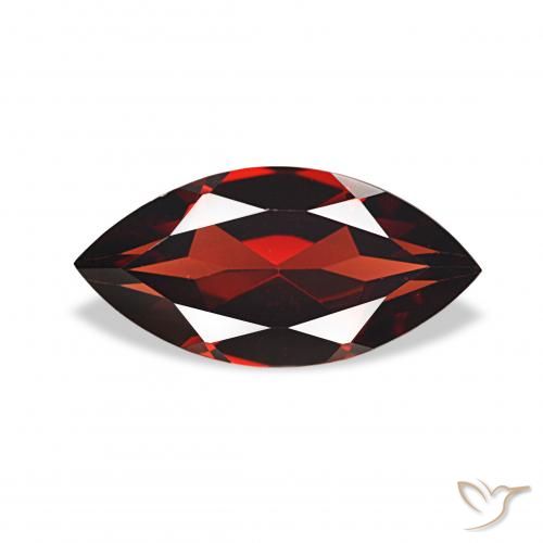 2.06ct dunkelrot Almandin-Granat Edelsteine, Marquise, VVS