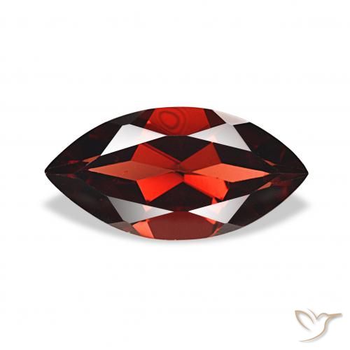 1.89ct tiefrot Almandin-Granat, Marquise, VVS