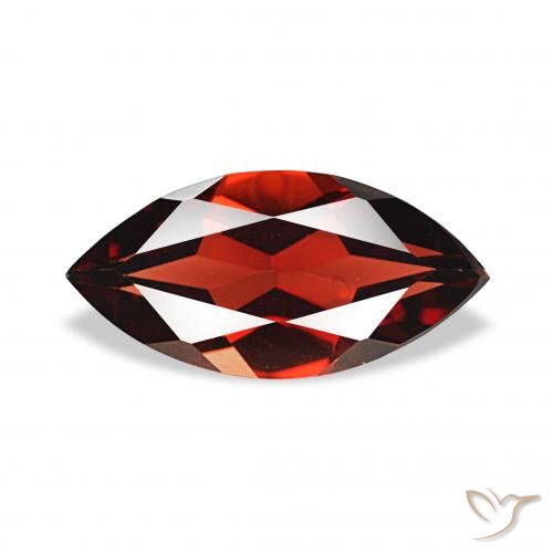 1.83ct dunkelrot Almandin-Granat, Marquise, VVS