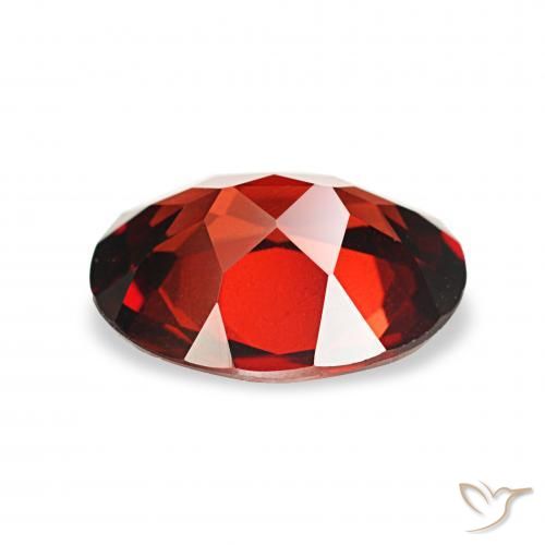 9,17 ctw natürlicher tiefrot Almandin-Granat, Oval, VVS-VS