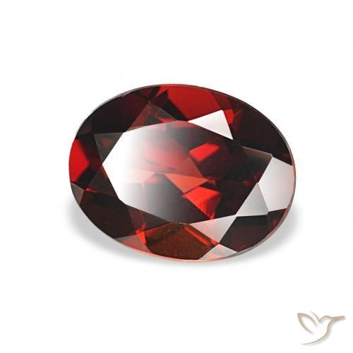 9,17 ctw natürlicher tiefrot Almandin-Granat, Oval, VVS