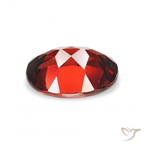9,17 ctw natürlicher tiefrot Almandin-Granat, Oval, VVS